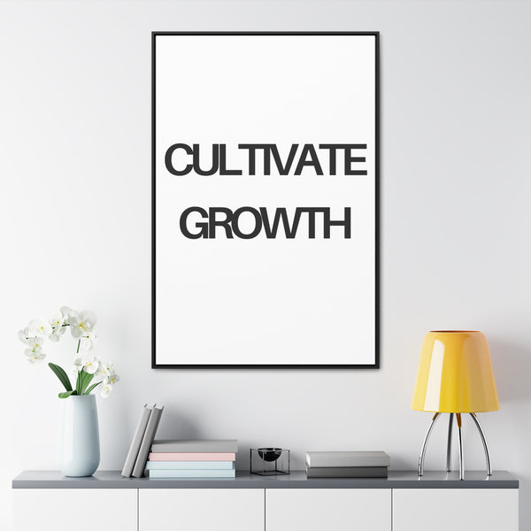 Vertical frame Gallery Canvas Wrap product with high-quality printing