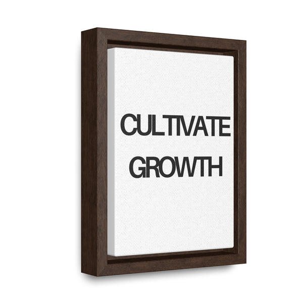Vertical frame gallery canvas wrap with high-quality stretched canvas and durable frame