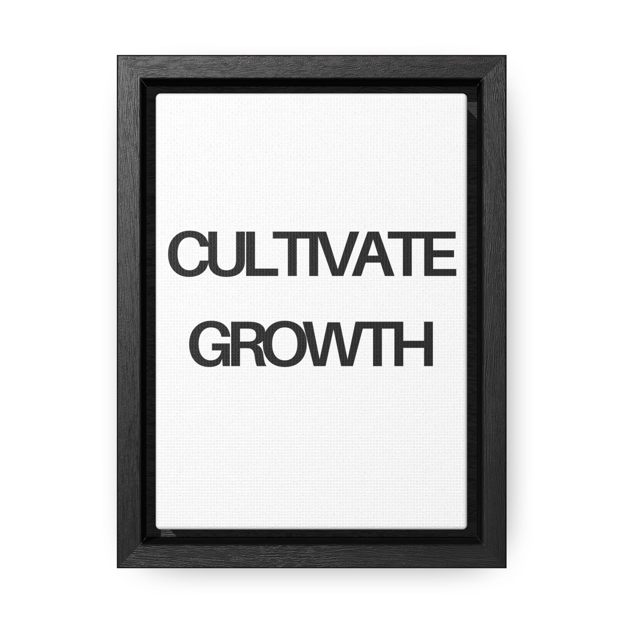 Vertical frame gallery canvas wrap with high-quality printing and durable construction