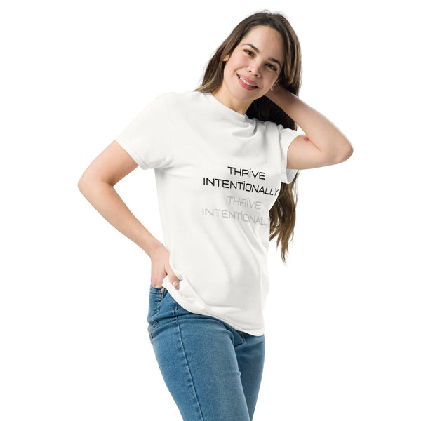 Thrive Intentionally Unisex classic tee