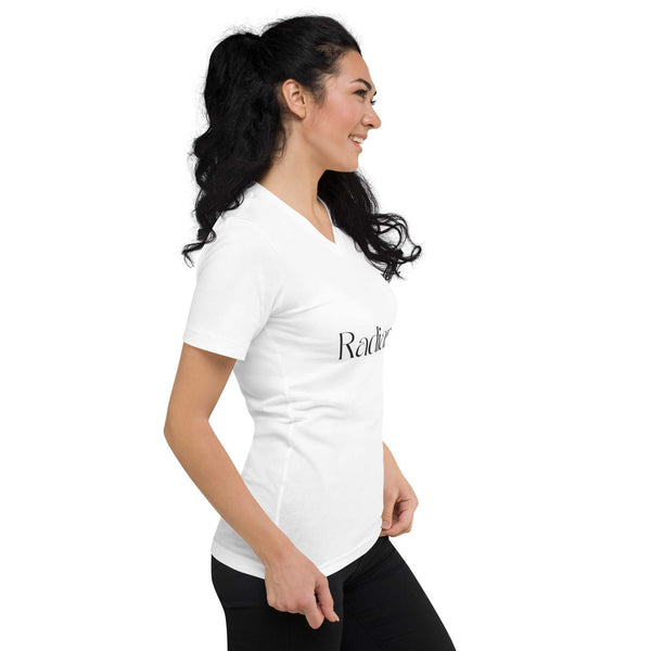 Radiance Unisex Short Sleeve V-Neck T-Shirt